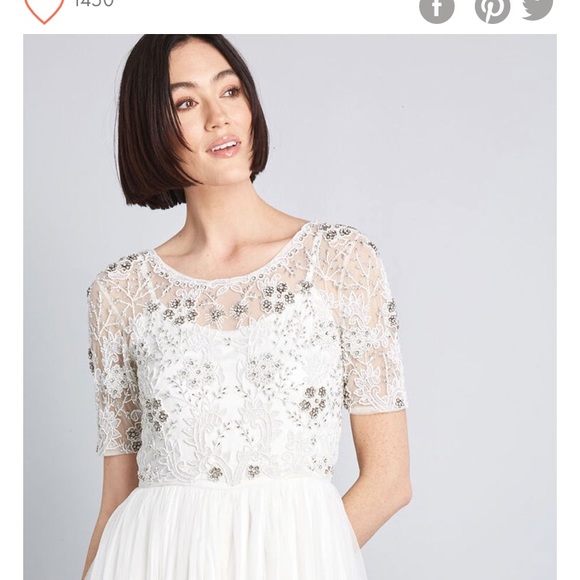 ModCloth t-Shirt Wedding Dress - Picture 4 of 5